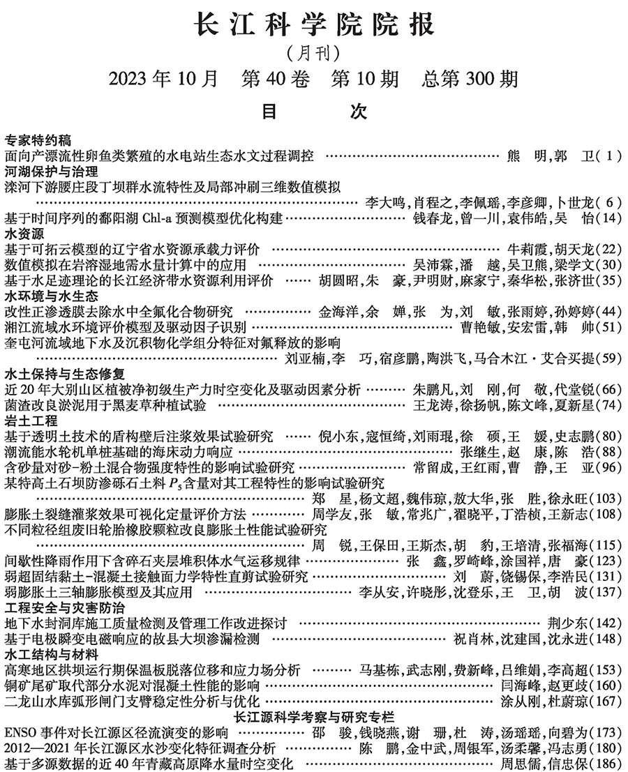 《长江科学院院报》2023年第10期目次 下部的图片__副本.jpg
